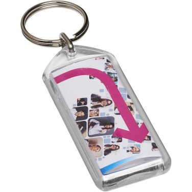 Logo trade promotional giveaways image of: Stein F1 reopenable keychain