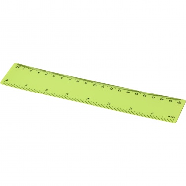 Logo trade advertising products image of: Rothko 20 cm plastic ruler