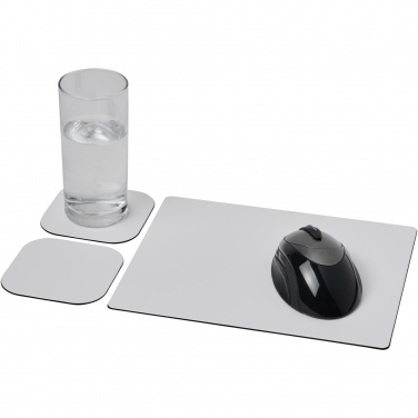 Logotrade business gift image of: Brite-Mat® mouse mat and coaster set combo 3