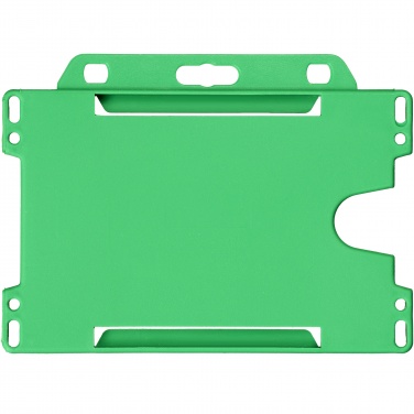 Logo trade advertising product photo of: Vega plastic card holder