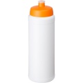 Baseline® Plus grip 750 ml sports lid sport bottle, White / Orange