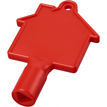 Logotrade promotional merchandise image of: Maximilian house-shaped utility key