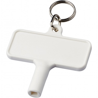 Logotrade promotional giveaways photo of: Largo plastic radiator key with keychain