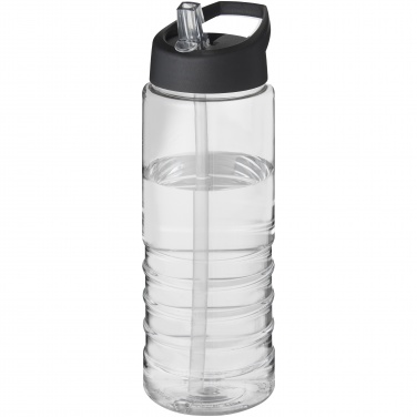 Logo trade advertising products picture of: H2O Active® Treble 750 ml spout lid sport bottle