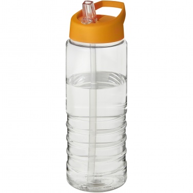 Logo trade advertising product photo of: H2O Active® Treble 750 ml spout lid sport bottle