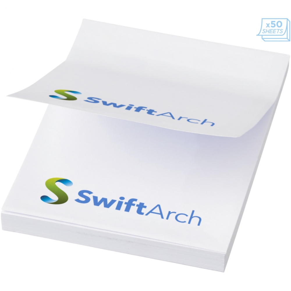 Logotrade promotional gift image of: Sticky-Mate® A8 sticky notes 50x75mm