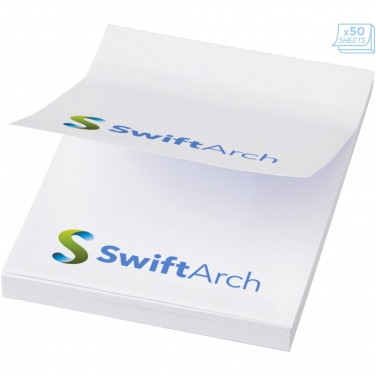 Logo trade promotional product photo of: Sticky-Mate® A8 sticky notes 50x75mm