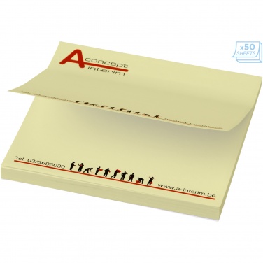 Logo trade promotional giveaways image of: Sticky-Mate® sticky notes 75x75mm