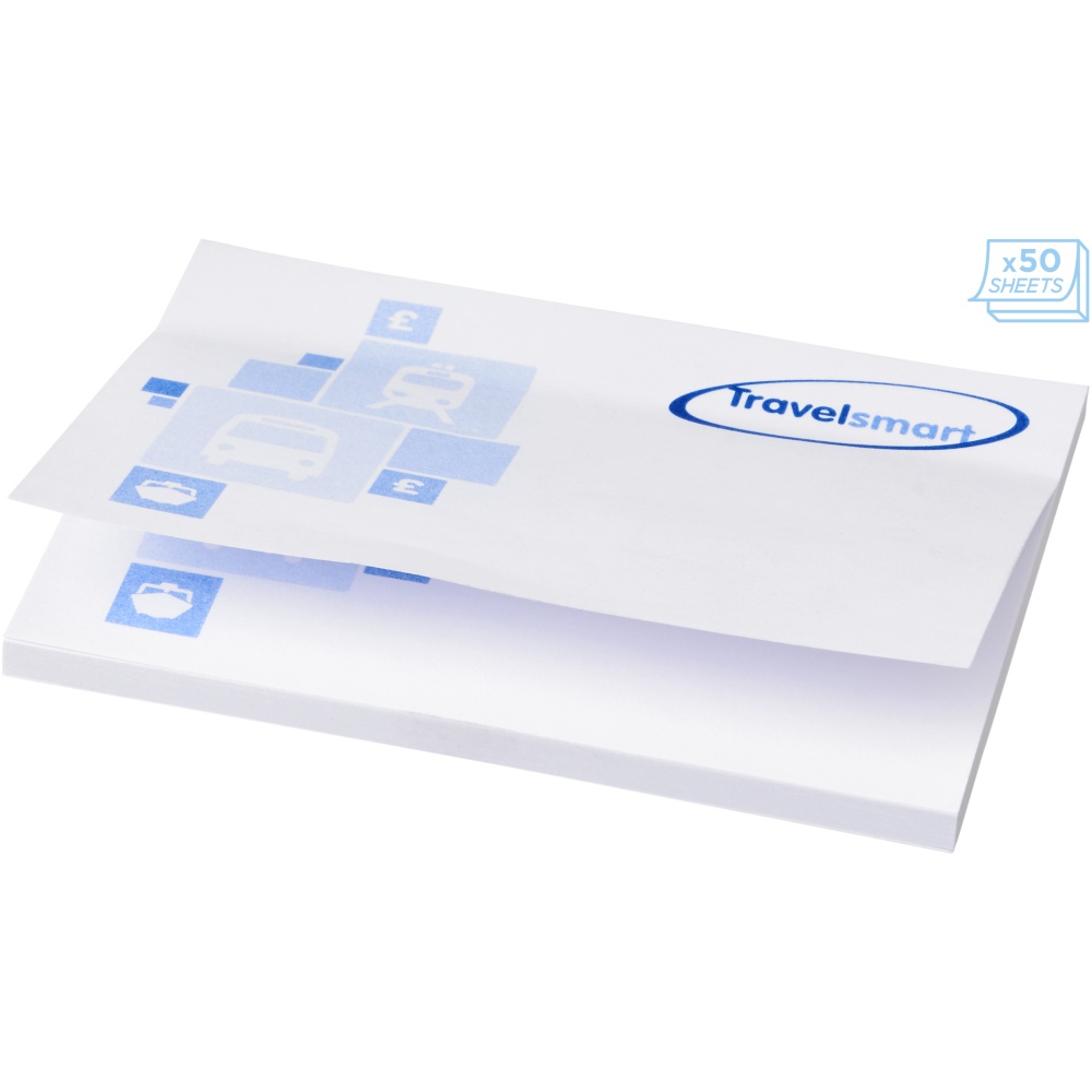 Logo trade promotional gifts image of: Sticky-Mate® A7 sticky notes 100x75mm