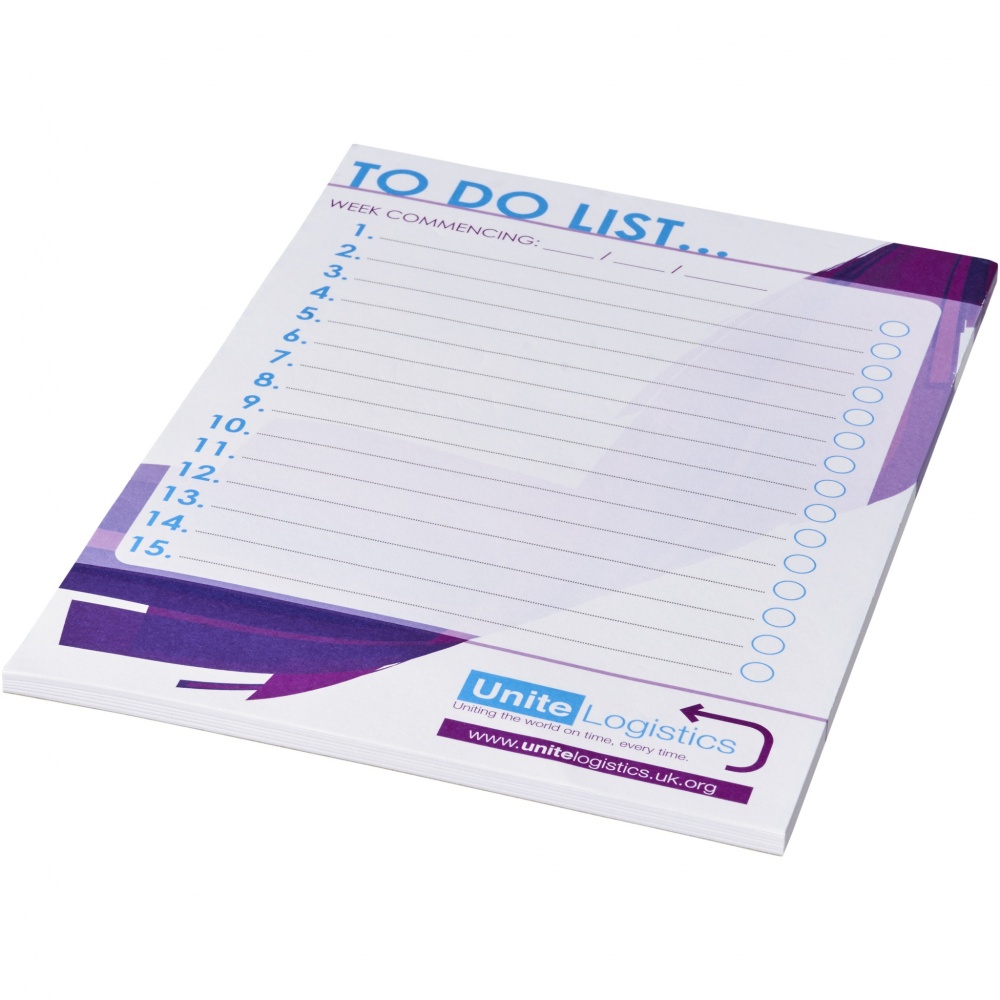 Logo trade corporate gift photo of: Desk-Mate® A5 notepad