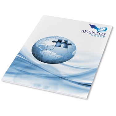 Logo trade advertising product photo of: Desk-Mate® A4 notepad wrap over cover