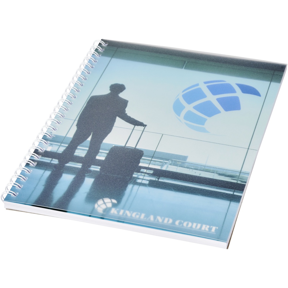 Logotrade corporate gifts photo of: Desk-Mate® wire-o A5 notebook PP cover