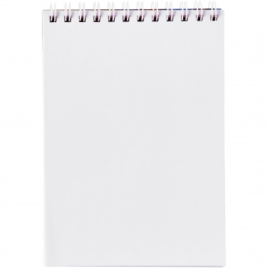 Logo trade promotional product photo of: Desk-Mate® spiral A6 notebook