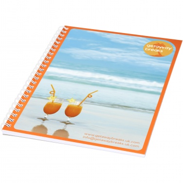 Logotrade advertising product image of: Desk-Mate® A5 notebook synthetic cover