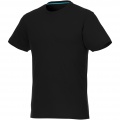 Jade short sleeve men's GRS recycled t-shirt , Solid black