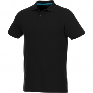 Logo trade promotional giveaways image of: Beryl short sleeve men's organic recycled polo