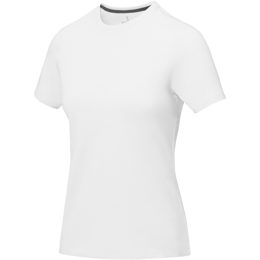 Logo trade promotional merchandise image of: Nanaimo short sleeve women's t-shirt