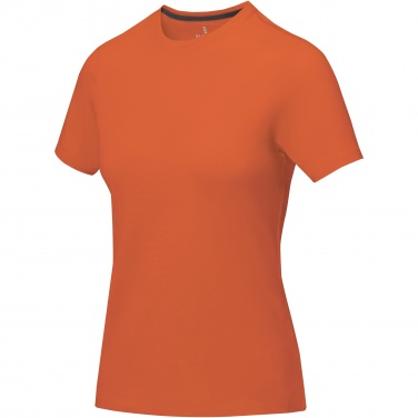 Logo trade promotional merchandise image of: Nanaimo short sleeve women's t-shirt