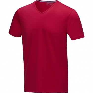 Logotrade corporate gift picture of: Kawartha short sleeve men's organic V-neck t-shirt