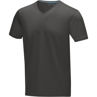 Logotrade promotional giveaway picture of: Kawartha short sleeve men's organic V-neck t-shirt