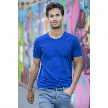 Logo trade promotional giveaways image of: Balfour short sleeve men's organic t-shirt