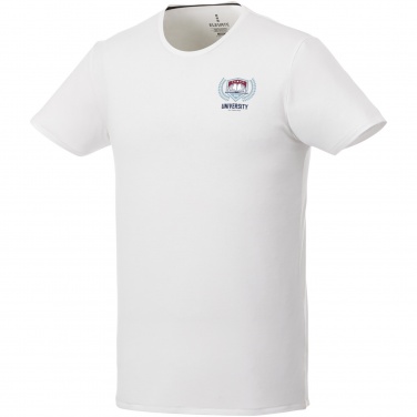 Logo trade promotional merchandise picture of: Balfour short sleeve men's organic t-shirt