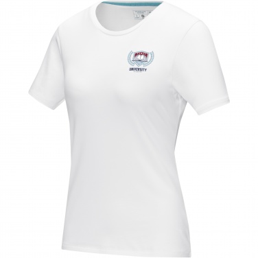 Logo trade promotional merchandise picture of: Balfour short sleeve women's organic t-shirt