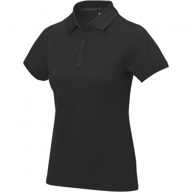 Logo trade promotional giveaways image of: Calgary short sleeve women's polo