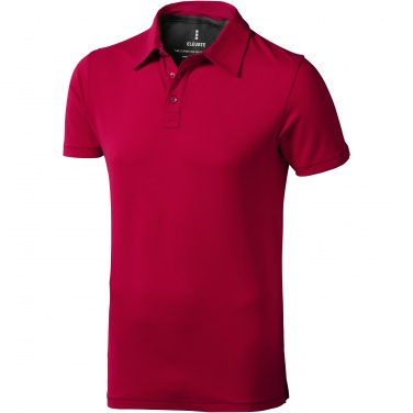 Logo trade business gift photo of: Markham short sleeve men's stretch polo