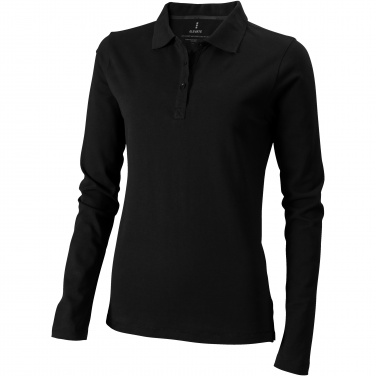 Logotrade advertising product picture of: Oakville long sleeve women's polo