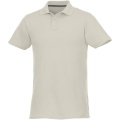 Helios short sleeve men's polo, Light grey