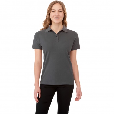 Logo trade promotional gift photo of: Helios short sleeve women's polo