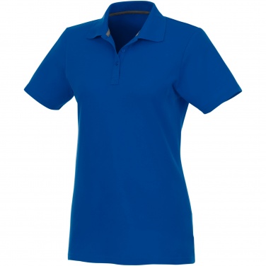 Logo trade promotional giveaways image of: Helios short sleeve women's polo