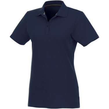 Logo trade promotional giveaways picture of: Helios short sleeve women's polo