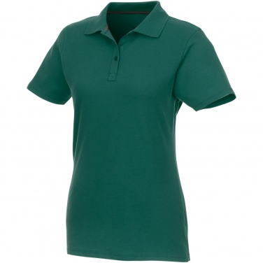 Logo trade promotional giveaways picture of: Helios short sleeve women's polo