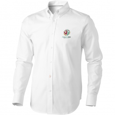 Logo trade promotional merchandise photo of: Vaillant long sleeve men's oxford shirt