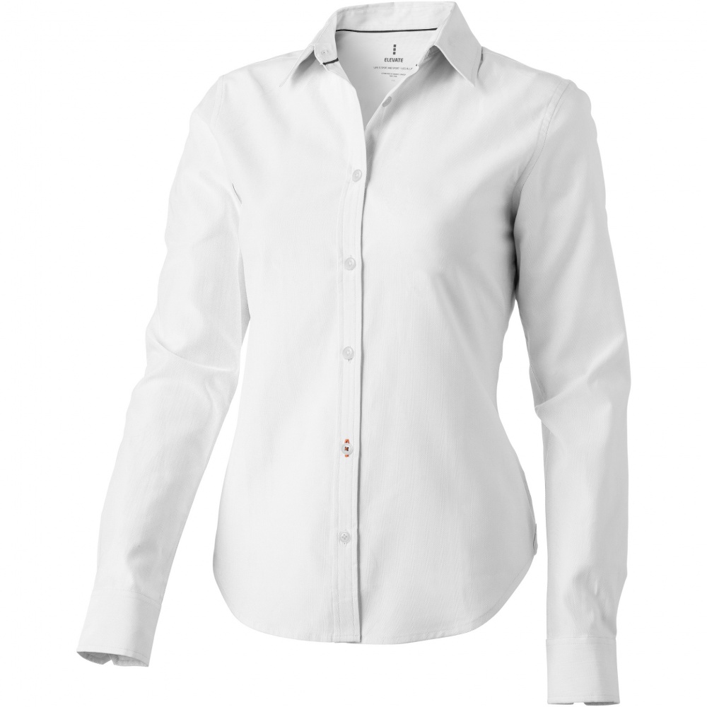 Logo trade promotional merchandise photo of: Vaillant long sleeve women's oxford shirt