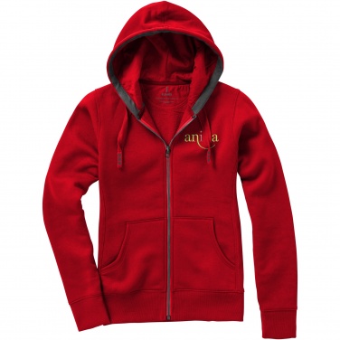 Logo trade promotional products picture of: Arora women's full zip hoodie