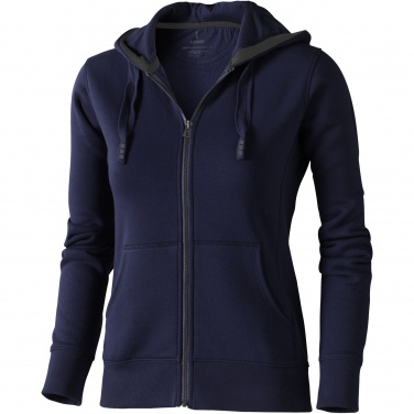 Logo trade promotional merchandise photo of: Arora women's full zip hoodie