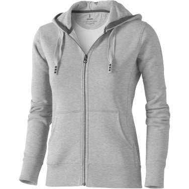 Logo trade business gift photo of: Arora women's full zip hoodie