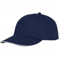 Styx 5 panel sandwich cap, Navy