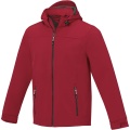 Langley men's softshell jacket, Red