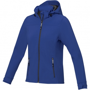 Logo trade promotional giveaways image of: Langley women's softshell jacket