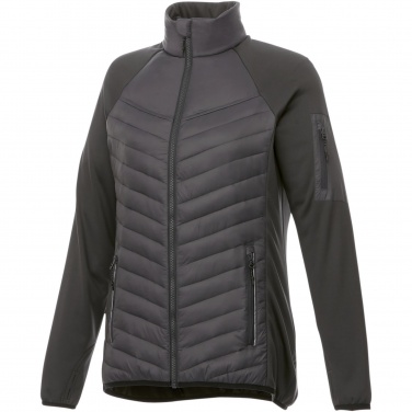 Logo trade promotional giveaway photo of: Banff women's hybrid insulated jacket