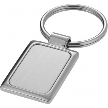 Logotrade corporate gift image of: Sergio rectangular metal keychain