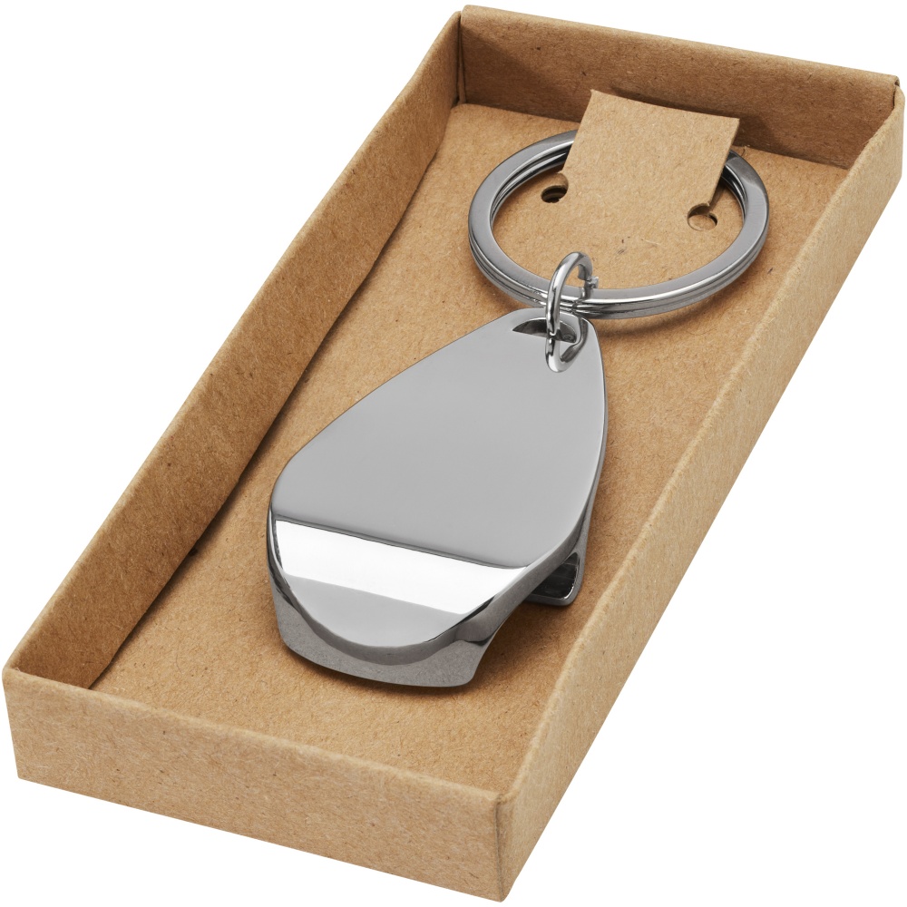 Logotrade promotional merchandise picture of: Don bottle opener keychain