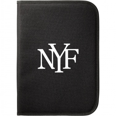 Logo trade promotional products picture of: Berkely A4 zippered portfolio