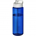 H2O Active® Vibe 850 ml spout lid sport bottle, Blue / White