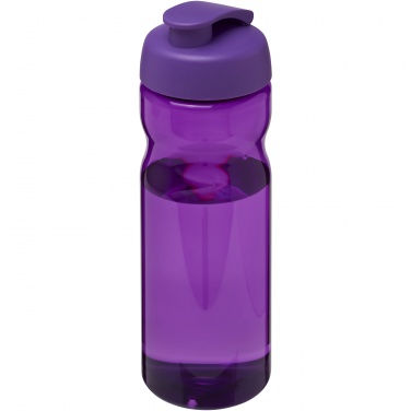 Logotrade promotional merchandise photo of: H2O Active® Eco Base 650 ml flip lid sport bottle