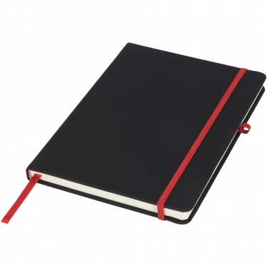 Logo trade corporate gifts image of: Noir medium notebook